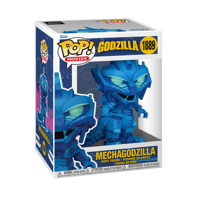 Funko Pop! Premium - Godzilla Mechagodzilla Retro-Futurism Deco Vinyl Figure - 12.4 cm