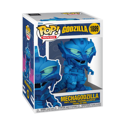 Funko Pop! Premium - Godzilla Mechagodzilla Retro-Futurism Deco Vinyl Figure - 12.4 cm