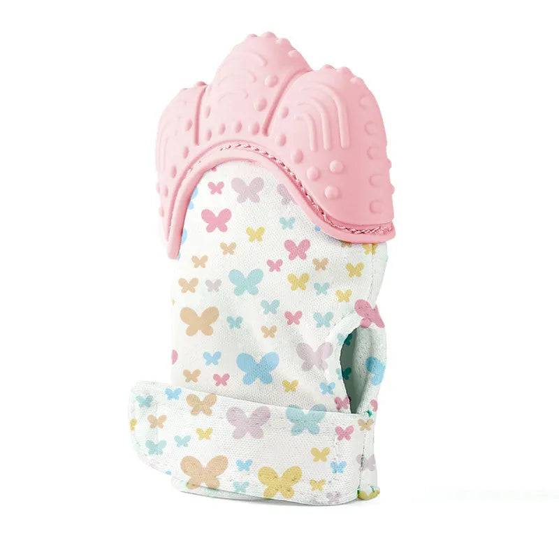 Babyjem Baby Tooth Scarifying Gloves Butterfly (3 Months+)
