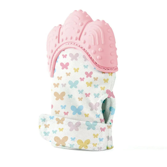 Babyjem Baby Tooth Scarifying Gloves Butterfly (3 Months+)