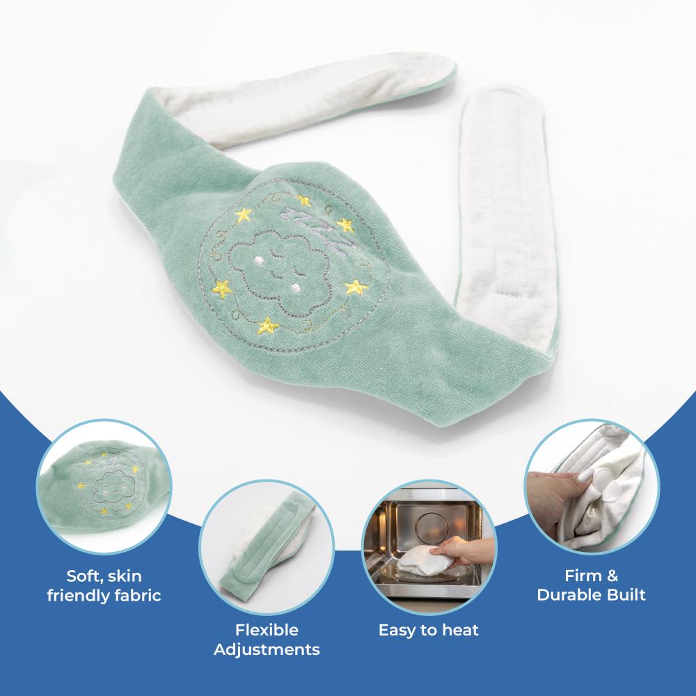 Babyjem Cherry Core Filled Belt For Babies (Green, 0 Months+)