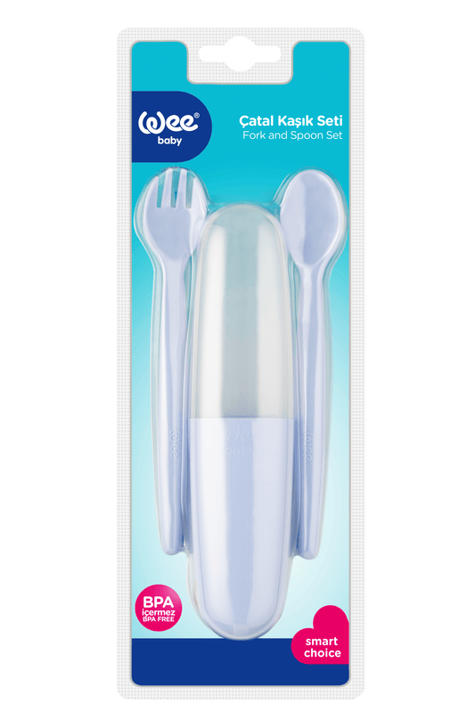 Wee Baby Fork + Spoon + Case