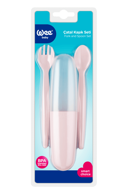 Wee Baby Fork + Spoon + Case