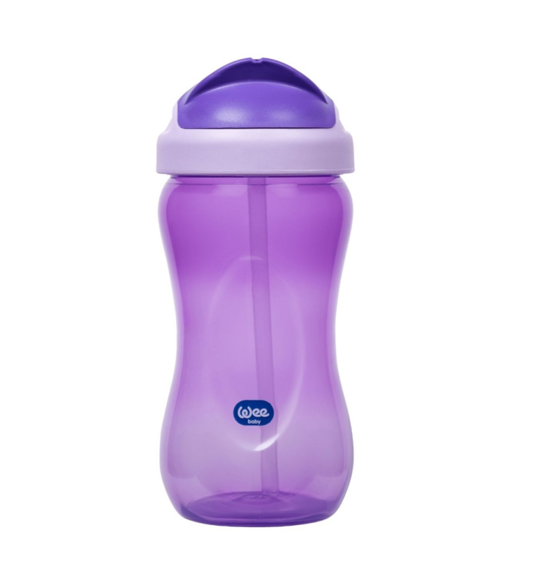 Wee Baby Colorful Straw Cup (350ml)