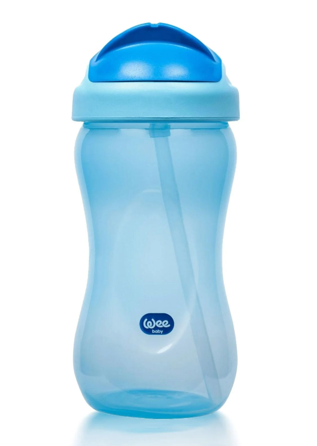 Wee Baby Colorful Straw Cup (350ml)