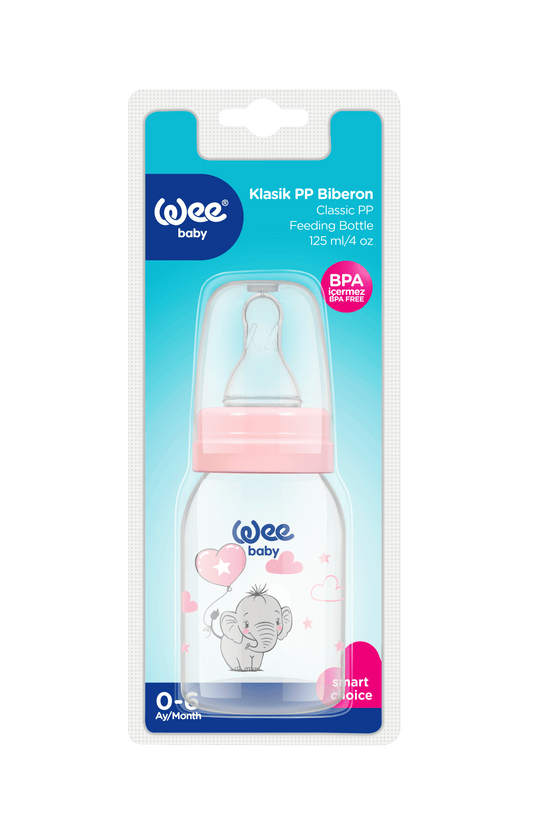 Wee Baby Classic PP Feeding Bottle (125ml).