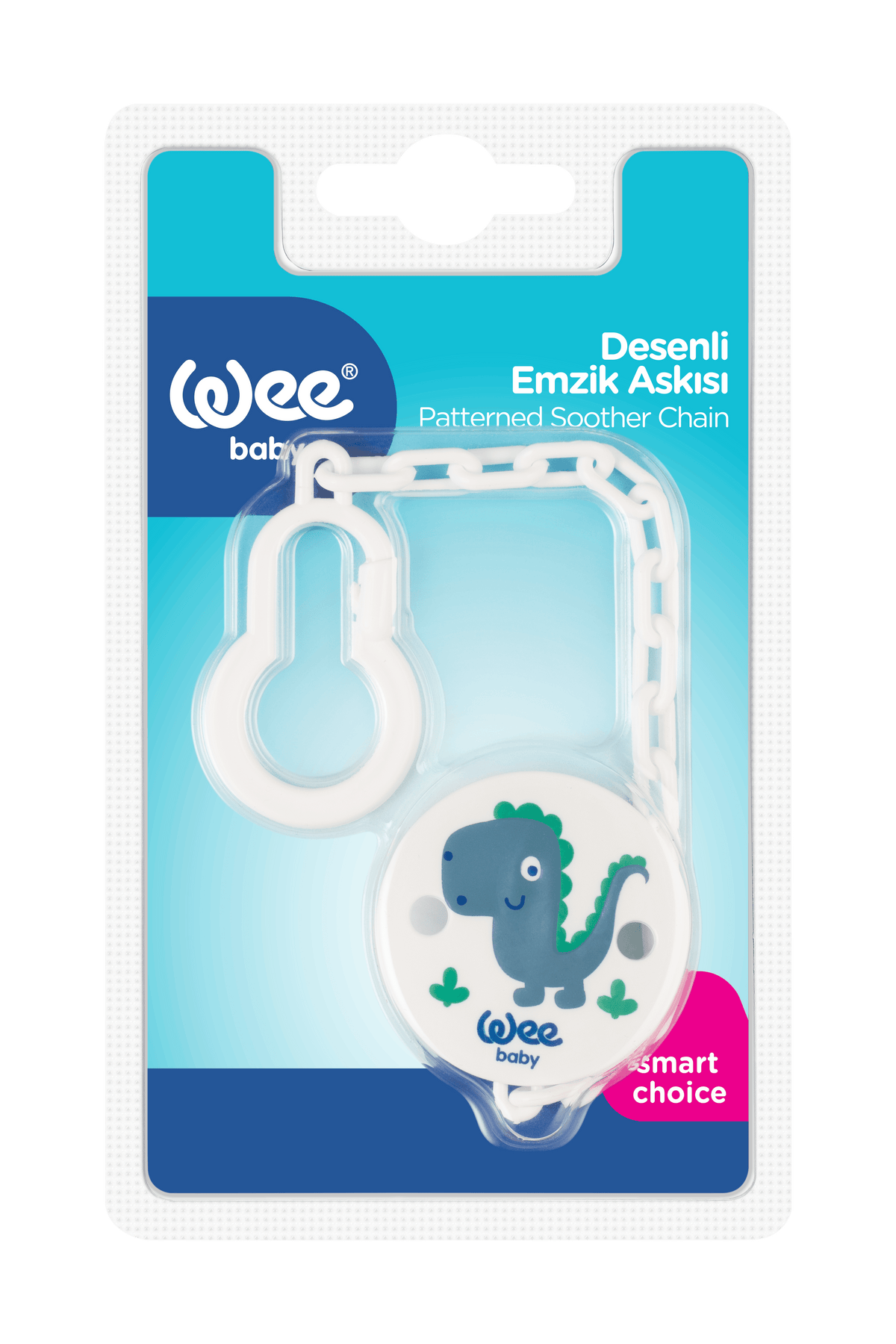 Wee Baby Patterned Soother Chains (Assorted)