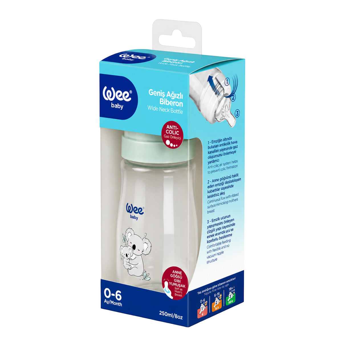 Wee Baby Safari PP Feeding Bottle
