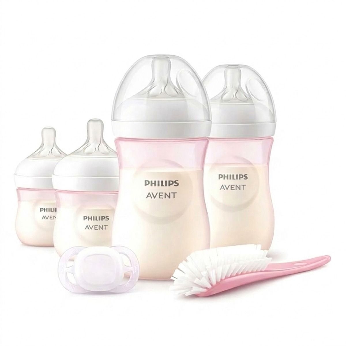 Philips Avent Natural 3.0 Feeding Newborn Gift Set (Pink)