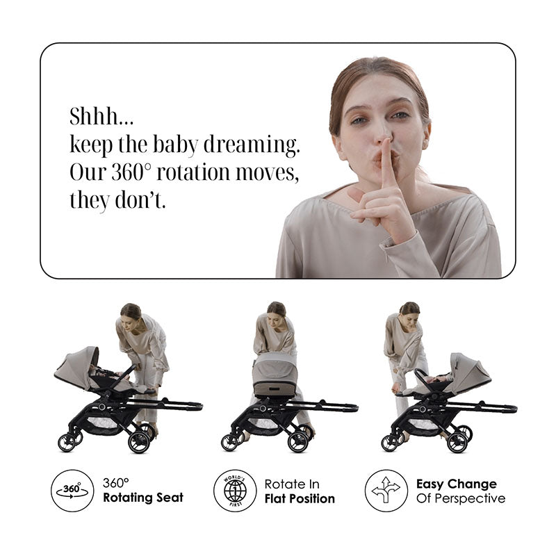 Hamilton by Yoop T1 Buggy - 360° Rotating Seat