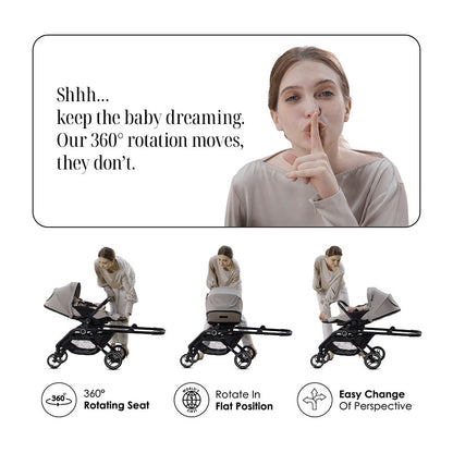 Hamilton by Yoop T1 Buggy - 360° Rotating Seat