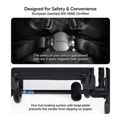 Hamilton by Yoop T1 Buggy - 360° Rotating Seat