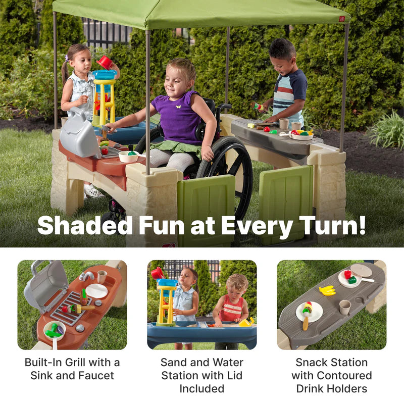 Step2 All Around Playtime Patio with Canopy