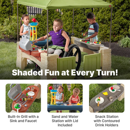 Step2 All Around Playtime Patio with Canopy