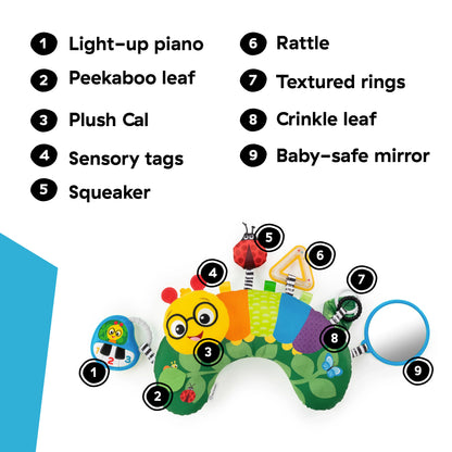 Baby Einstein Cal A Pillow Tummy Time Activity Pillow