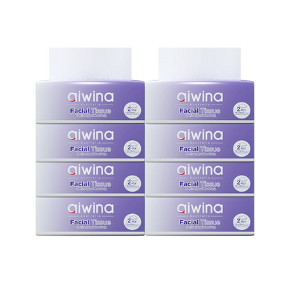 Aiwina Facial Tissue 2ply - Pack of 8 (200's)