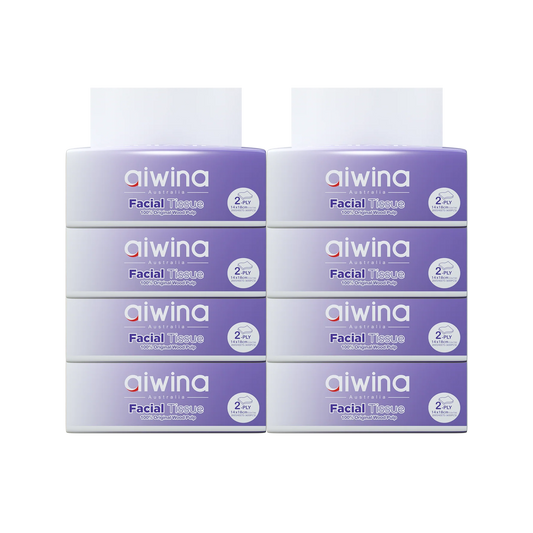 Aiwina Facial Tissue 2ply - Pack of 8 (200's)