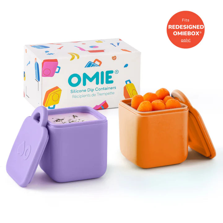 حافظات طعام صغيرة من OmieDip - قطعتين