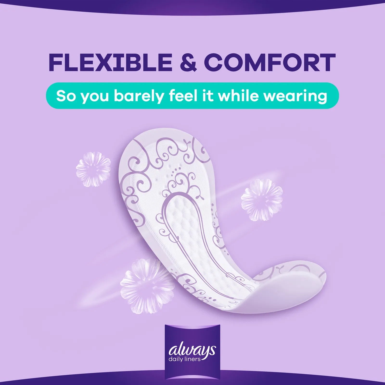 Always Daily Liners Comfort & Protect Scented (20 Pcs)