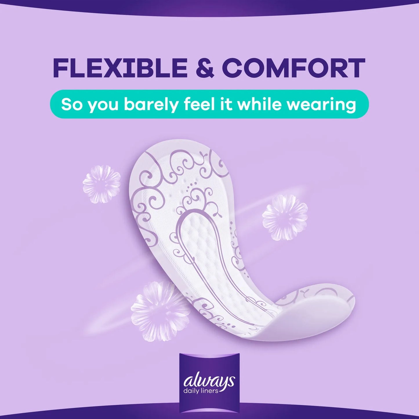 Always Liners Comfort & Protection (4x80)