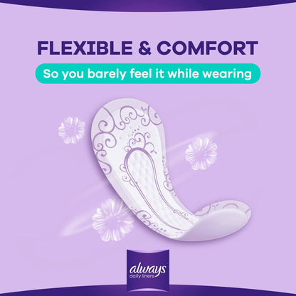 Always Liners Comfort & Protection (4x80)