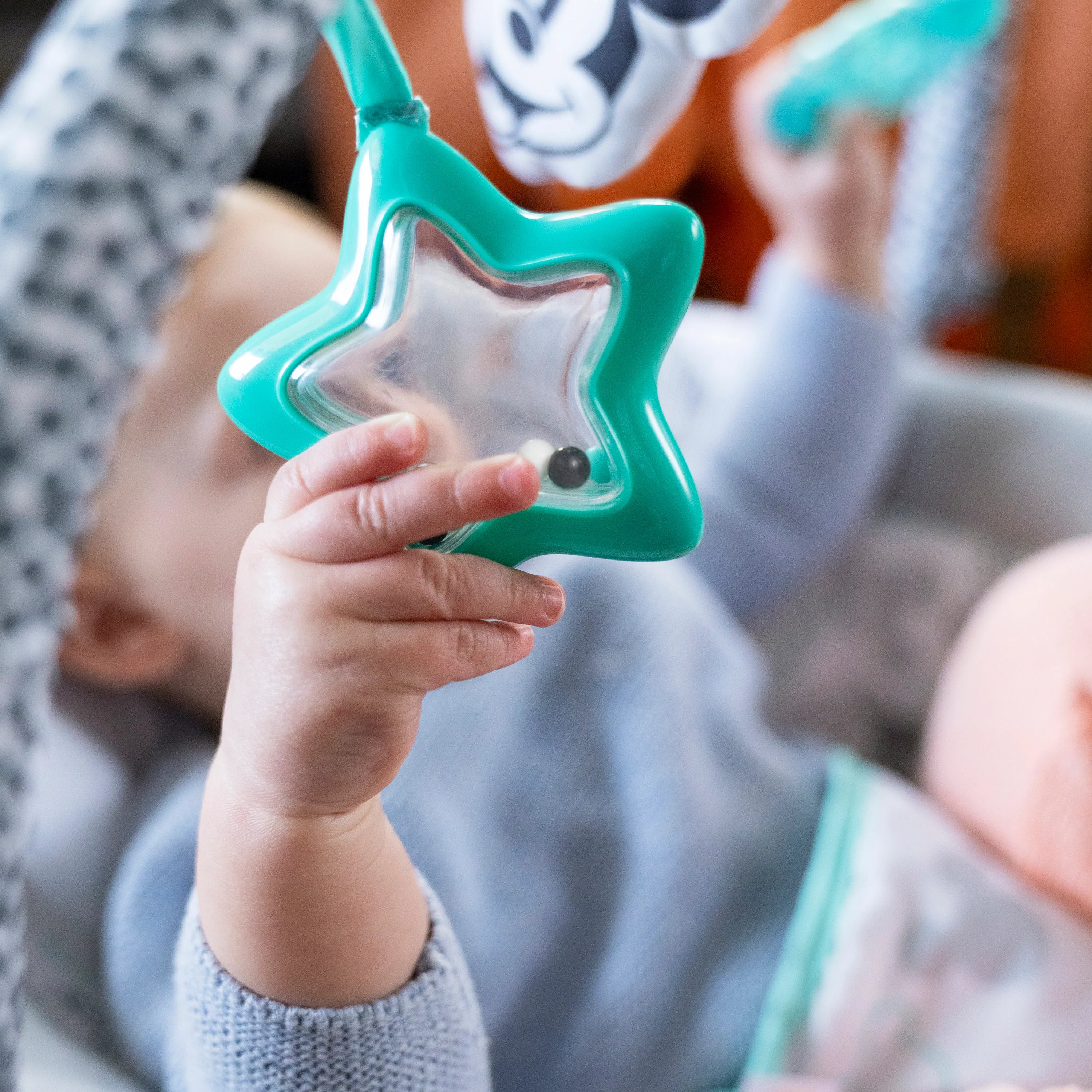 Bright Starts Mickey Mouse Cloudscapes Comfy Bouncer