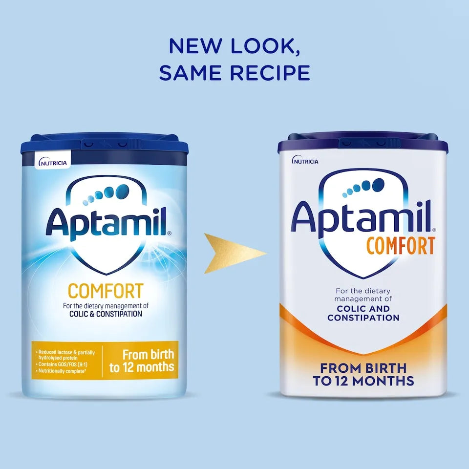 Aptamil Comfort Stage 2 Infant Formula Based - 800 Grams (6-12 Months)