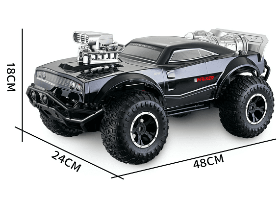 Crazon - 1:8 Scale 2.4GHz Remote Control Off-Road Rock Crawler Truck