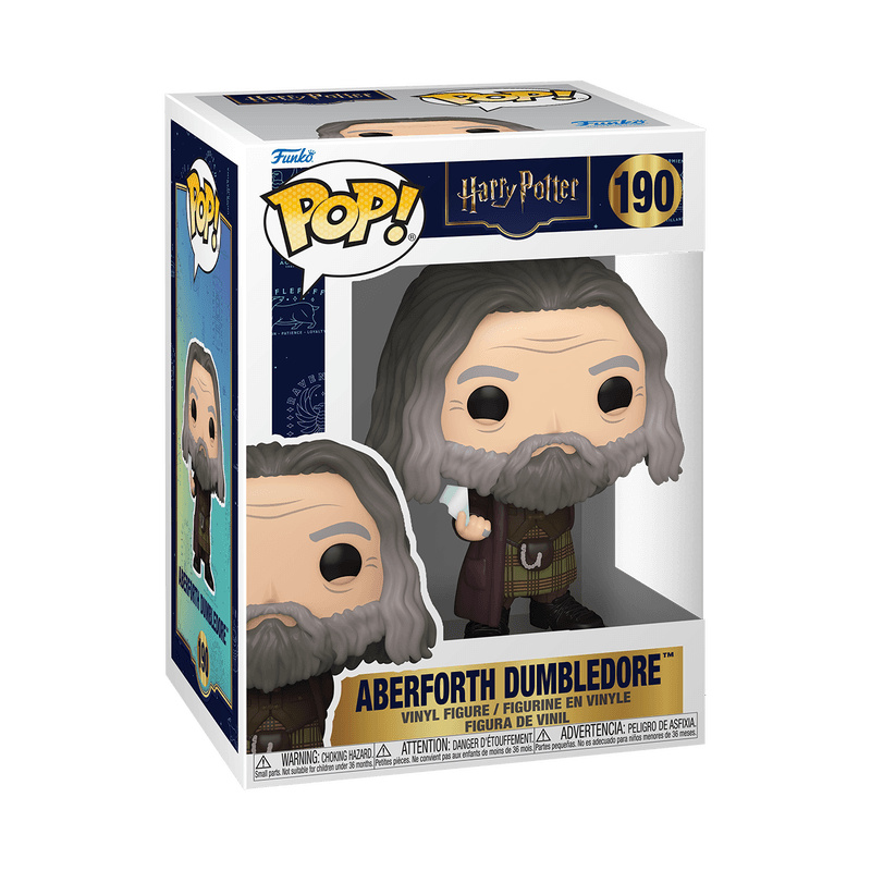 Funko Pop! - Harry Potter and the Deathly Hallows Part 2 Aberforth Dumbledore with Mirror Shard Vinyl Figure - 9.9 cm