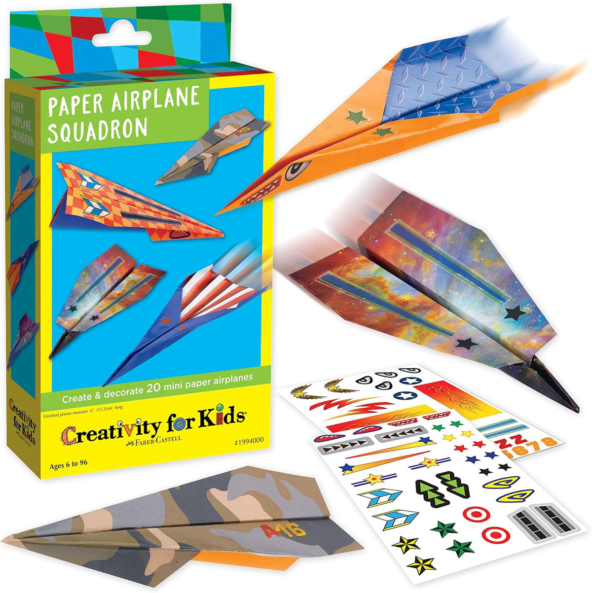 Creativity for Kids Paper Airplane Squadron Mini Kit