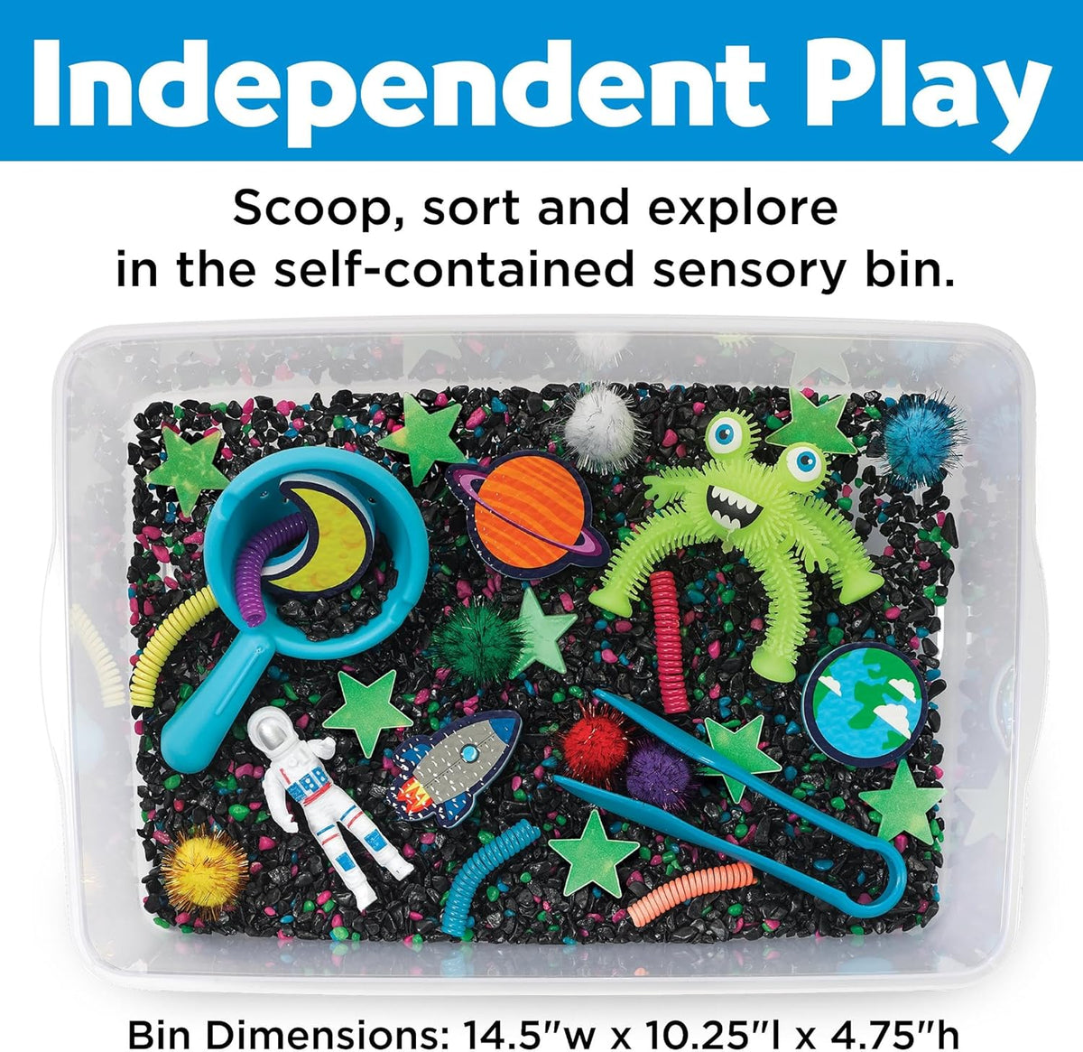 Creativity for Kids Sensory Bin – Outer Space Kit