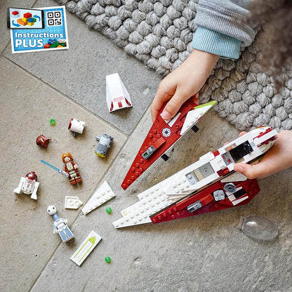 LEGO Star Wars Obi-Wan Kenobi’s Jedi Starfighter – 282 Pcs