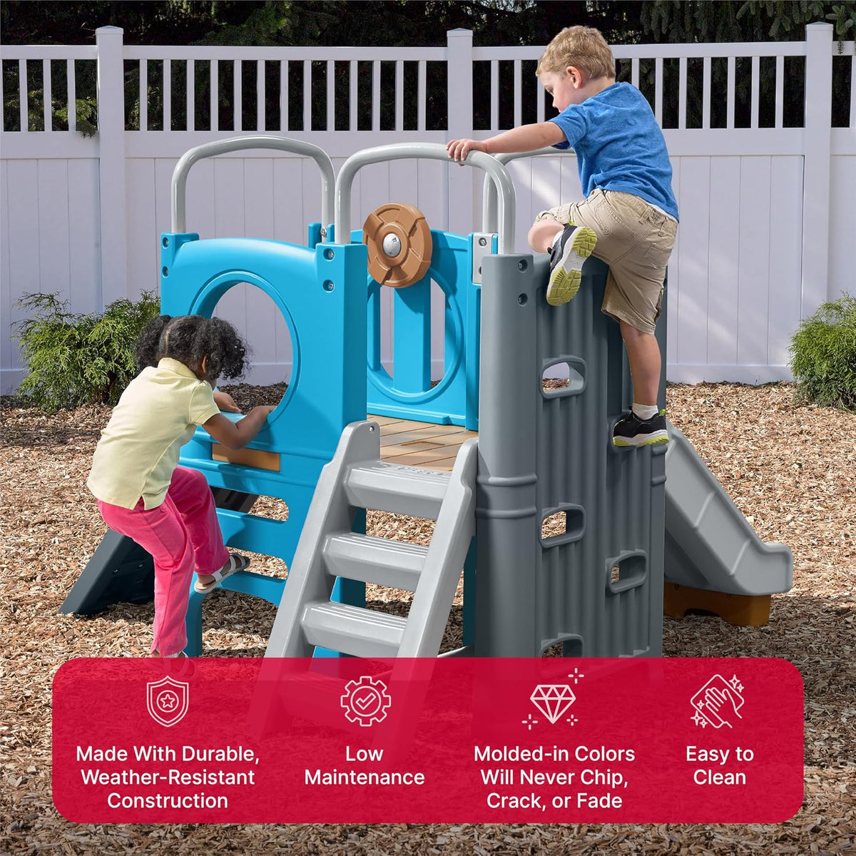 Step2 - Scout & Slide Climber Kids Outdoor Playset.