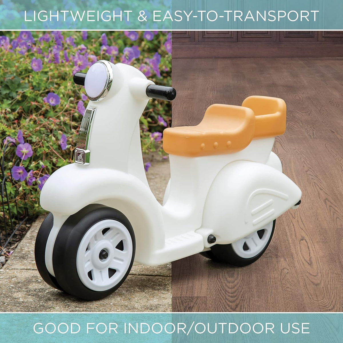Step2 - Ride Along Scooter - White.