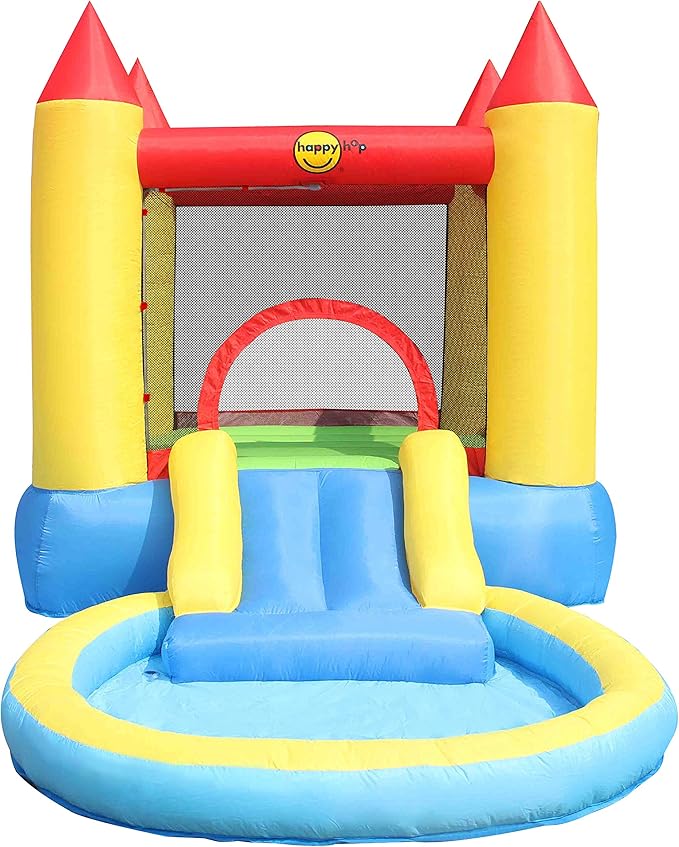 Happy Hop Bouncy Castle With Pool & Slide