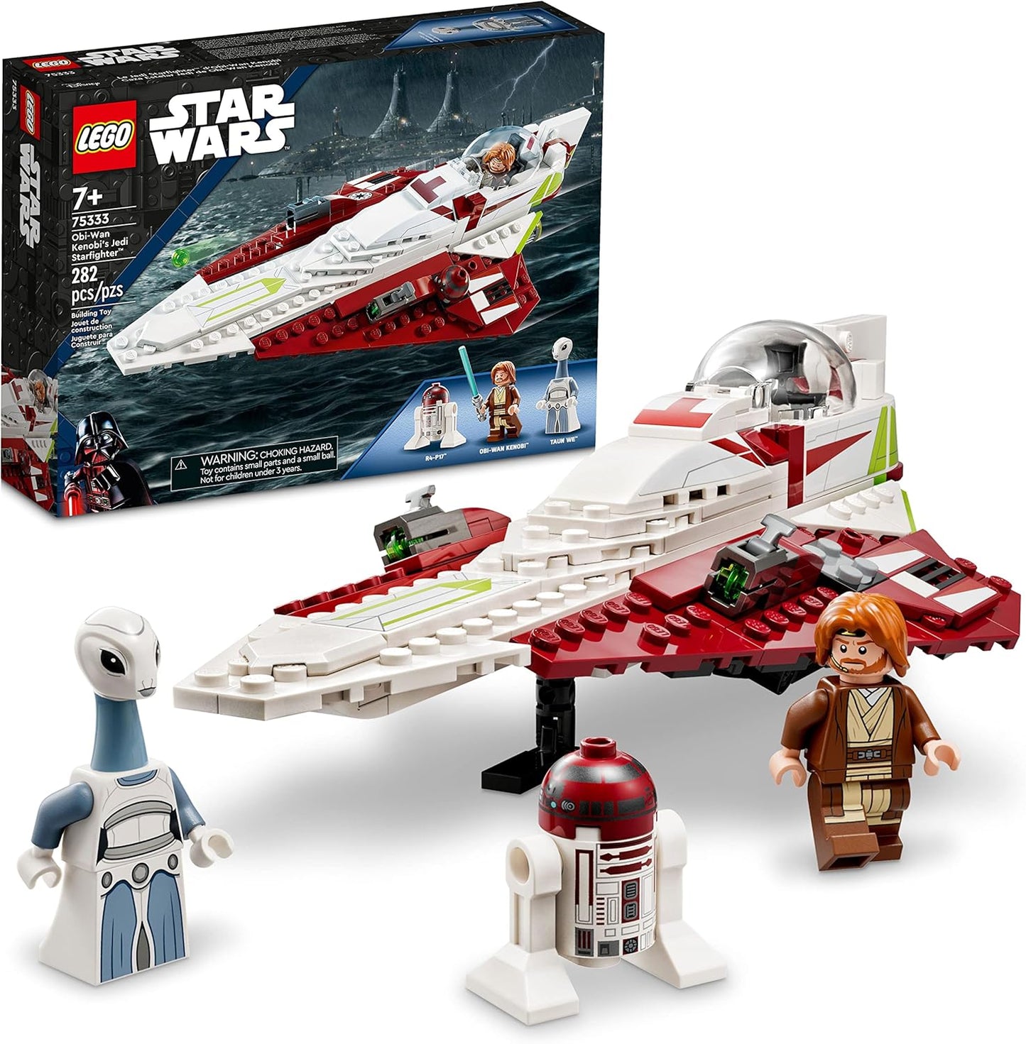 LEGO Star Wars Obi-Wan Kenobi’s Jedi Starfighter – 282 Pcs