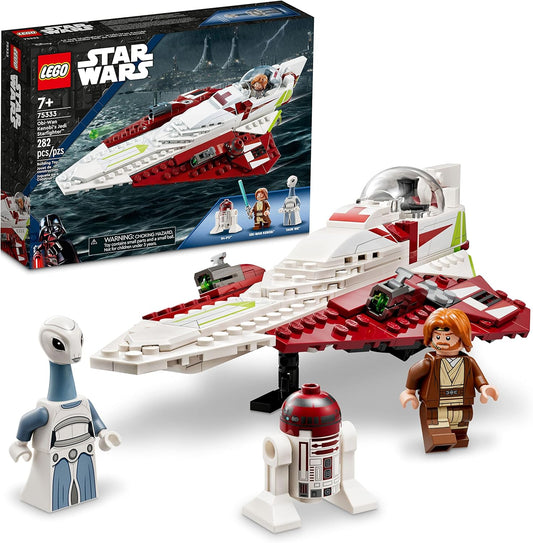 LEGO Star Wars Obi-Wan Kenobi’s Jedi Starfighter – 282 Pcs