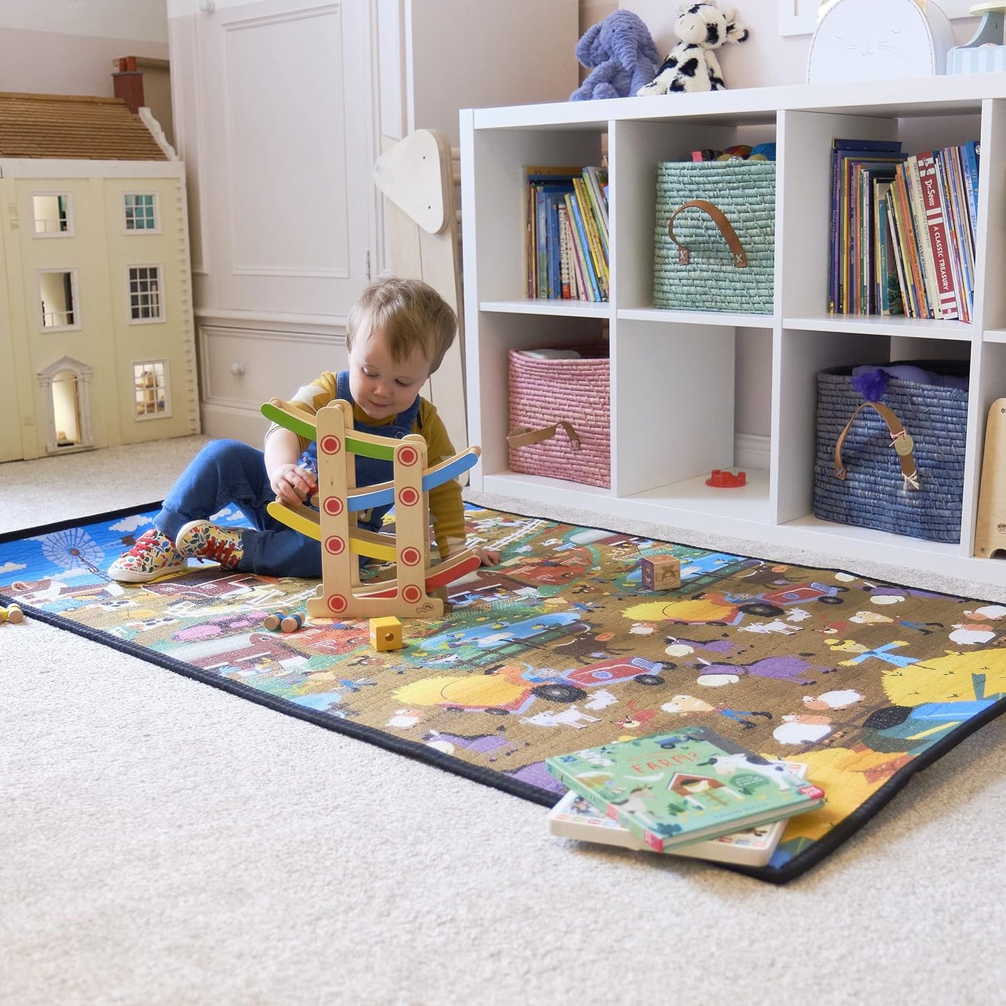 Prince Lionheart Develop Mat Geometric Shapes & Farm