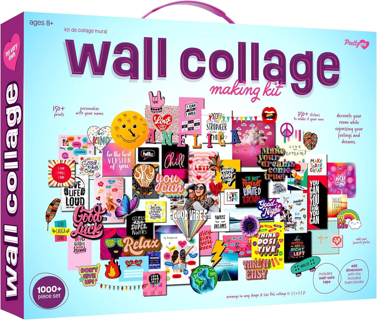 Pretty Me DIY Wall Collage Kit for Teen & Tween Girls