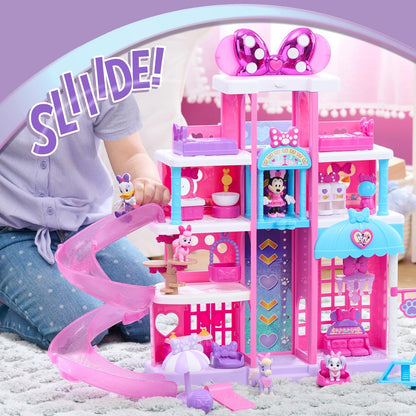 Disney Junior Minnie Mouse - Pet Hotel Playset - 23-Piece Set