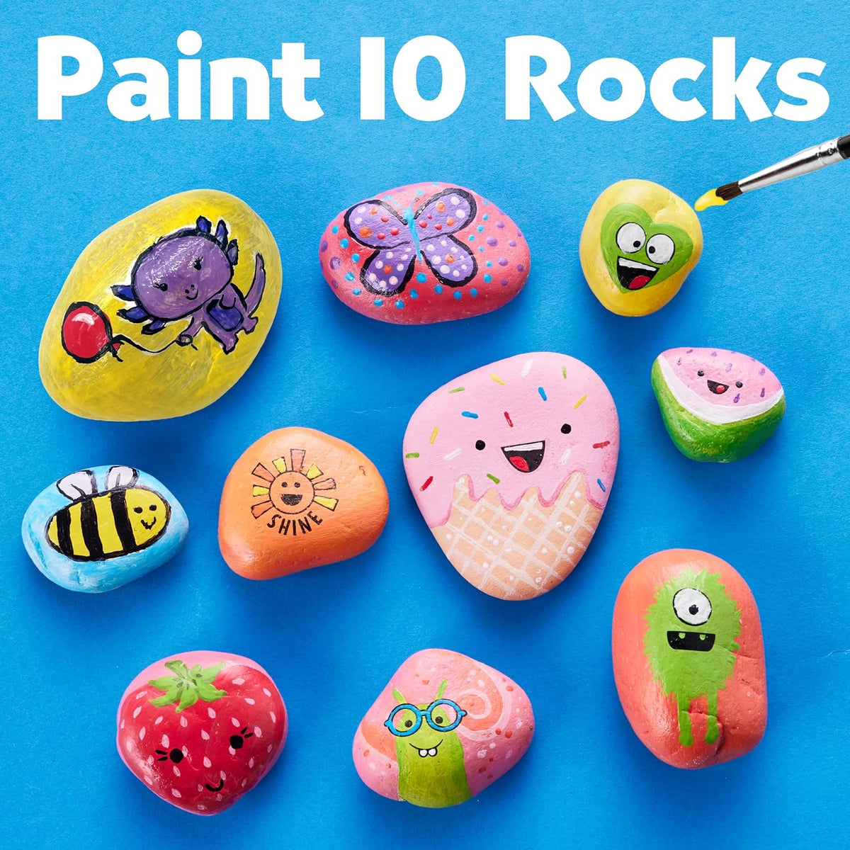 Creativity for Kids Hide & Seek Rock Painting Kit