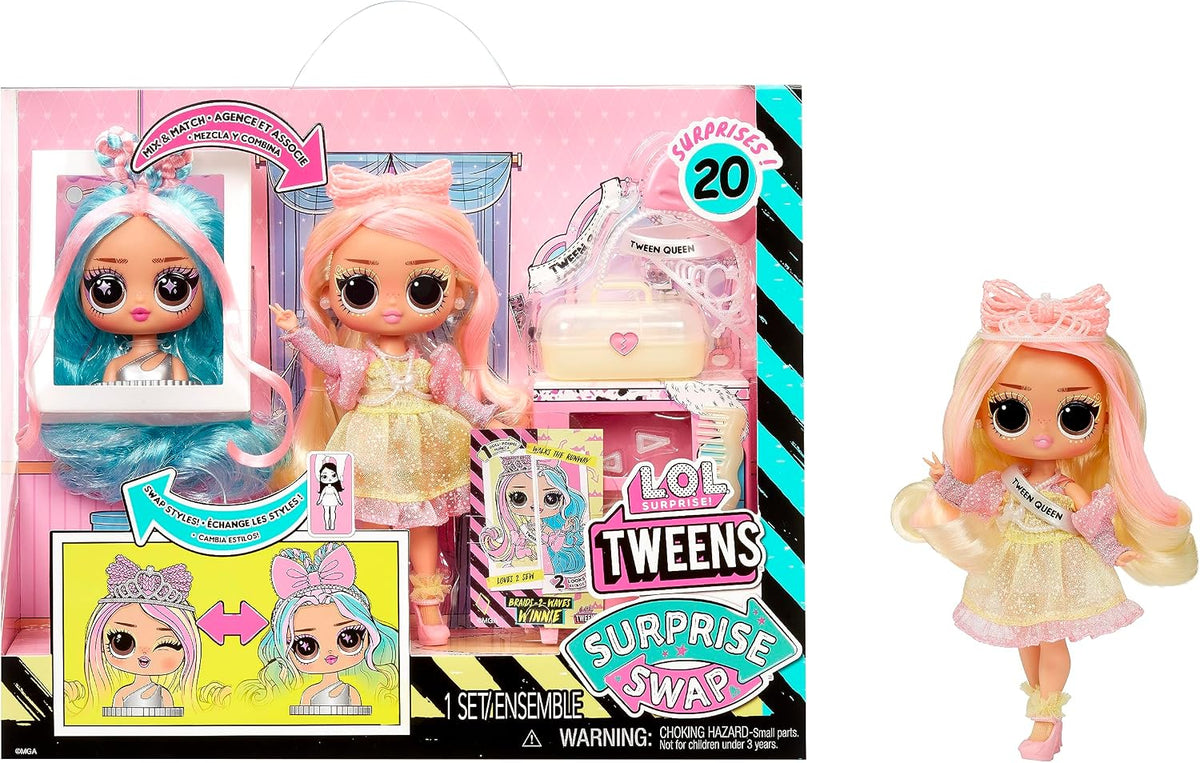 L.O.L. Surprise Tweens Surprise Swap Fashion Doll (Braids-2-Waves Winnie)