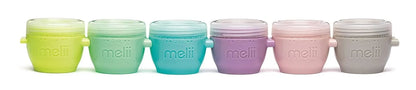Melii Snap & Go Pods Baby Food Storage Container (2oz/Pack of 6)