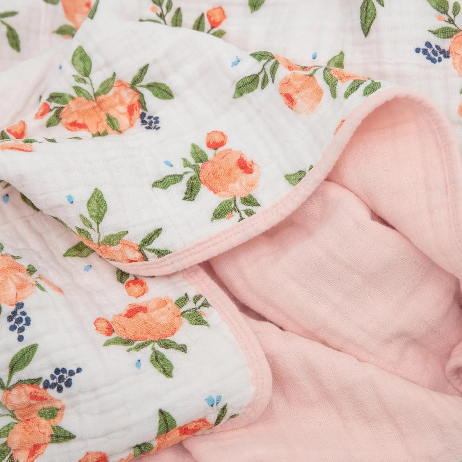 Little Unicorn Cotton Muslin Baby Blanket