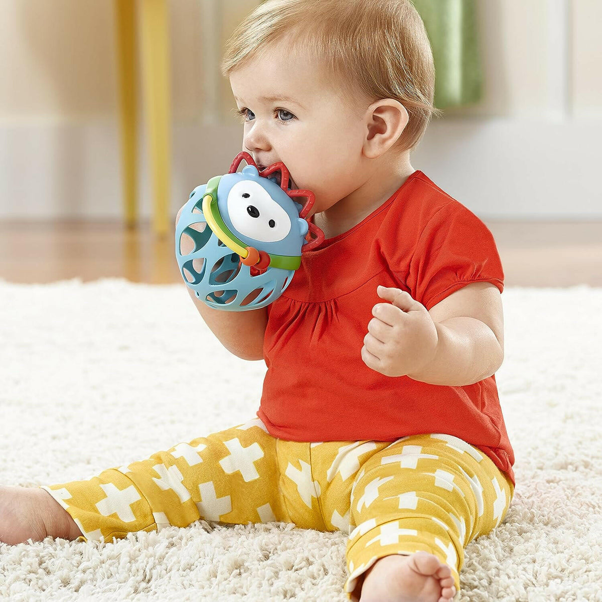 Skip Hop Explore & More Roll Around Rattle Hedgehog.