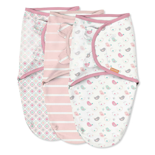 SwaddleMe Original 3-PK, FLY AWAY (LG).