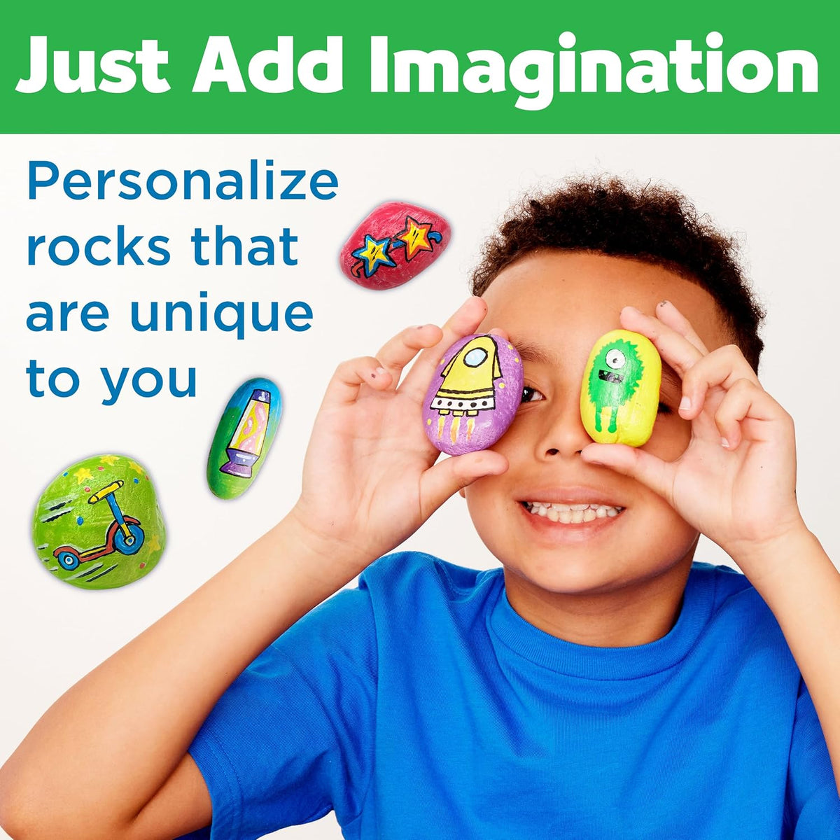 Creativity for Kids Hide & Seek Rock Painting Kit