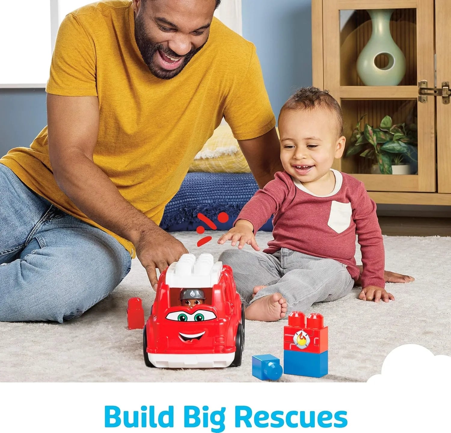 Fisher Price Lil' Vehicles  Fire Truck