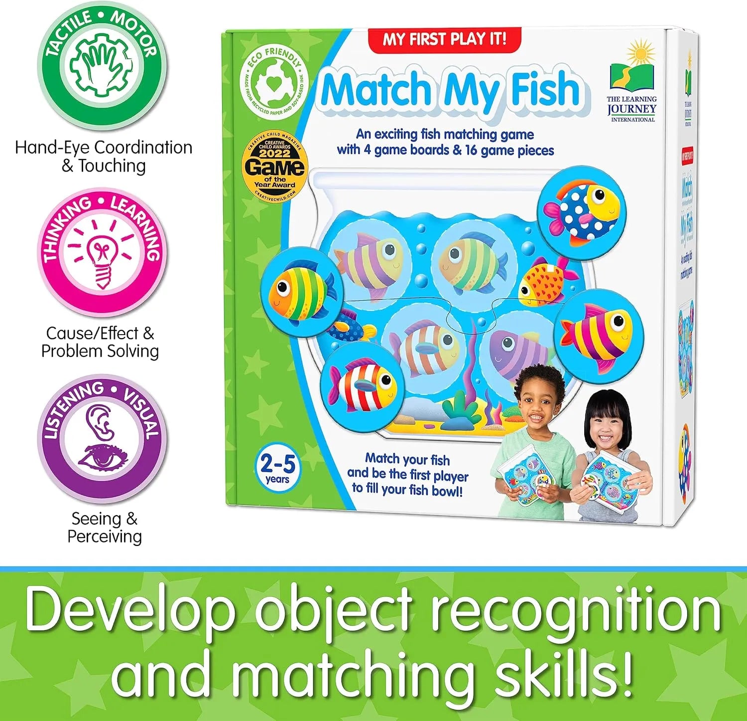 The Learning Journey My First Play It! Match My Fish