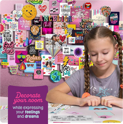Pretty Me DIY Wall Collage Kit for Teen & Tween Girls